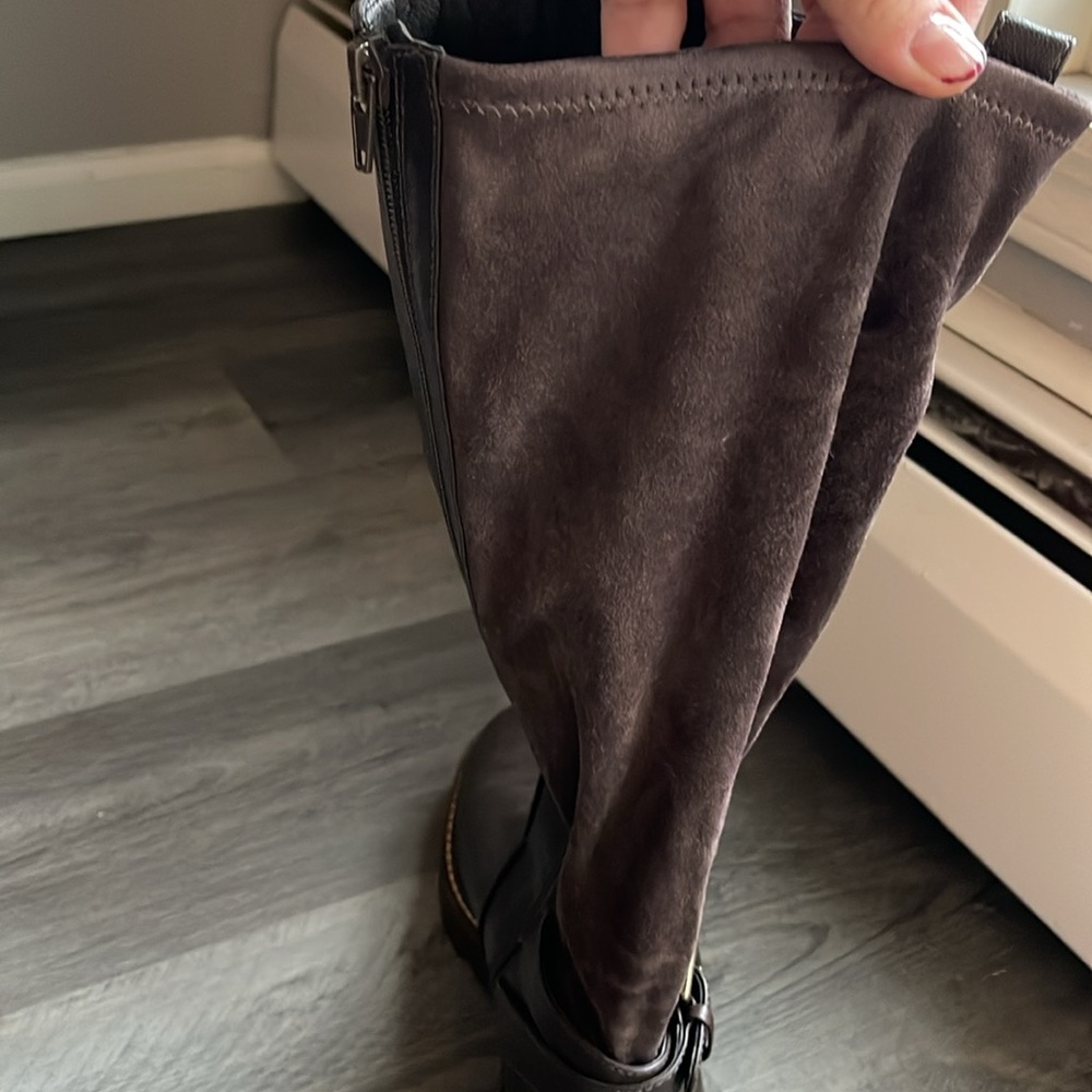 Nordstrom Rack Brand Faux Leather Lug Boots View 4